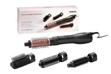 Фен-щітка Babyliss Smooth Finish, 1200Вт, 3 режими, іоніз-я, хол. обдув, кераміка, чорний AS122E фото