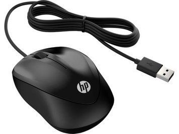 Миша HP 1000, USB-A, чорний 4QM14AA фото