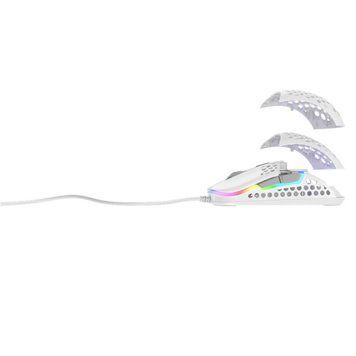 Миша Xtrfy M42, USB-A, RGB, білий XG-M42-RGB-WHITE фото