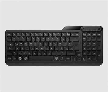 Клавіатура мембранна HP 460 Multi-Device key, BT, EN/UK, чорний 7N7B8AA фото