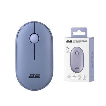 Миша 2E MF300 Silent, WL/BT, синій 2E-MF300WBL фото