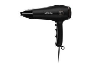 Фен Ardesto HD-Y210, 1750-2100Вт, 2 швидкості, 3темп.режими, авто.змотування шнура, чорний HD-Y210 фото