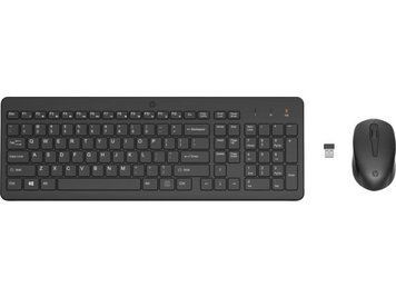 Комплект клавіатура та миша HP 330, WL, EN/UK, чорний 2V9E6AA фото