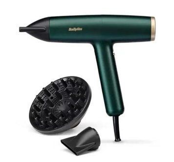 Фен Babyliss Air Power Pro, 1700Вт, 3 режими, дифузор, іоніз-я, хол. обдув, зелений D6555DE фото