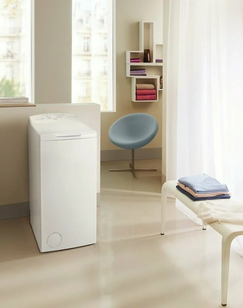 Пральна машина вертикальна Whirlpool AWE6080UA, 6кг, 800 об/хв, 60см, білий AWE6080UA фото