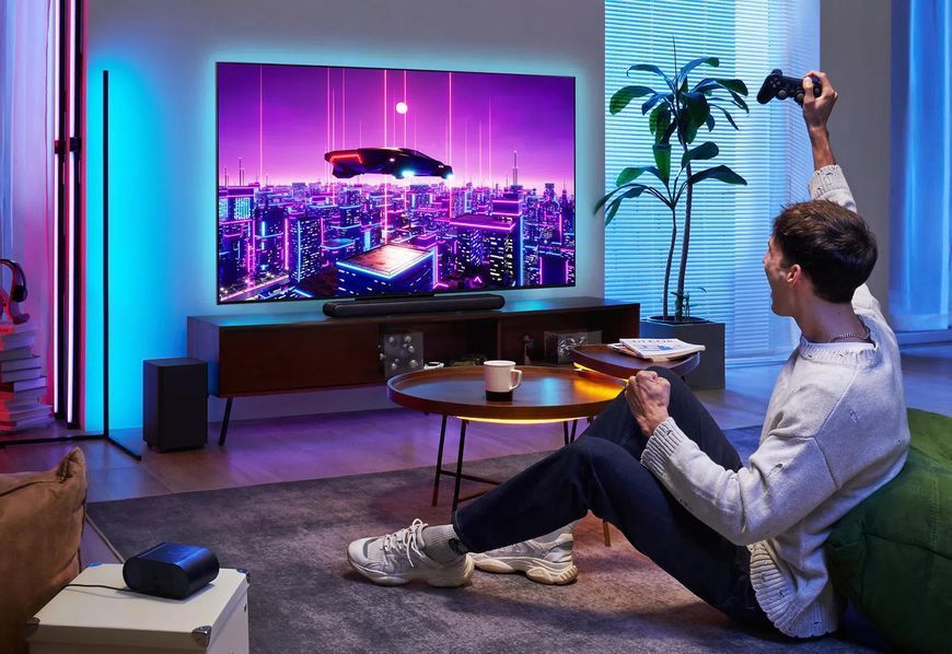Телевізор 98" TCL 98C805K MiniLED 4K 144Hz Smart Google TV Titan ONKYO sound 98C805K фото