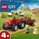 Конструктор LEGO City Червоний фермерський трактор із причепом і вівцями (60461) 60461 фото 1