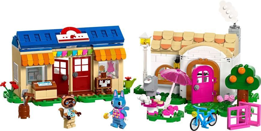 Конструктор LEGO Animal Crossing Ятка &laquo;Nook's Cranny&raquo; й будинок Rosie (77050) 77050 фото