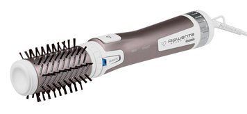 Фен-щітка Rowenta Brush Activ Premium Care, 1000Вт, 2 режими, іоніз-я, хол. обдув, оберт. насадок, кераміка, рожево-білий CF9540F0 фото