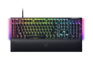 Клавіатура механічна Razer BlackWidow V4, 114key, Yellow Switch, USB-A, EN/RU, RGB, чорний RZ03-04692500-R3R1 фото