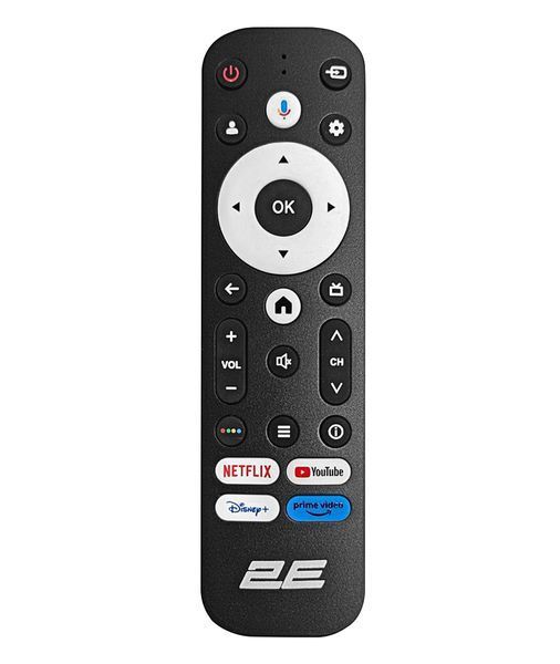 Телевізор 43" 2E 2E-43A77Q QLED 4K 60Hz Smart Google TV Black 2E-43A77Q фото