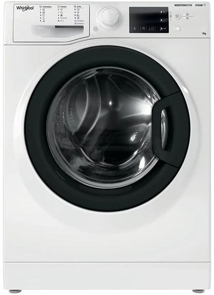Пральна фронтальна Whirlpool WRSB7259WBUA, 60 см, 7 кг, 1200 об/хв WRSB7259WBUA фото