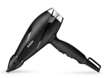 Фен Babyliss, 2200Вт, 2 режими, дифузор, іоніз-я, хол. обдув, чорний 6713DE фото
