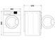 Пральна машина Whirlpool FFB9448BVUA,, 60 см, 9 кг, 1400 об/хв FFB9448BVUA фото 7