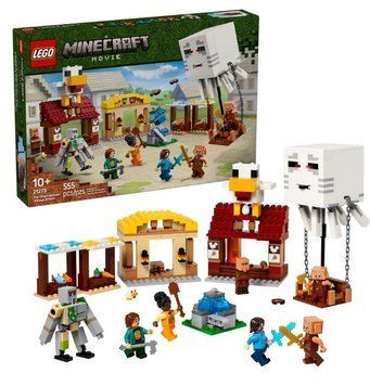 Конструктор LEGO Minecraft Напад на село з повітряною кулею Ґаст (21273) 21273 фото