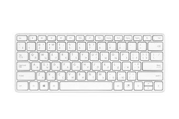 Клавіатура ножнична Microsoft Designer Compact 79key, BT, EN/UK/RU, білий 21Y-00041 фото