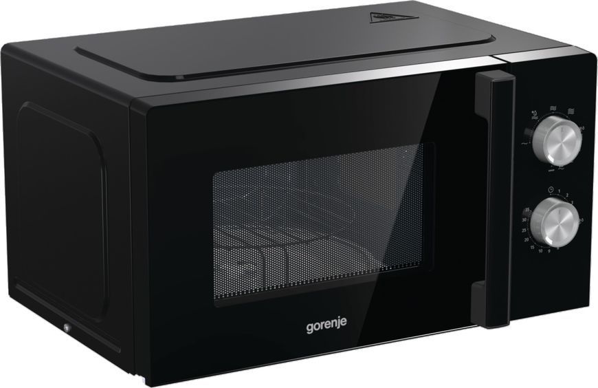 Мікрохвильова піч Gorenje MO20E2BH, 20 л,  800 Вт, чорний MO20E2BH фото