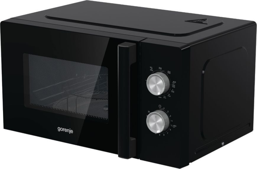 Мікрохвильова піч Gorenje MO20E2BH, 20 л,  800 Вт, чорний MO20E2BH фото