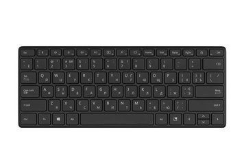 Клавіатура ножнична Microsoft Designer Compact 79key, BT, EN/UK/RU, чорний 21Y-00011 фото