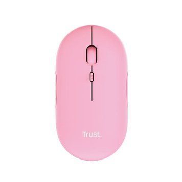 Миша Trust Puck Rechargeable, Ultra-Thin, BT/WL, Silent, рожевий 24125_TRUST фото