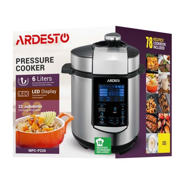 Мультиварка-скороварка Ardesto MPC-P226, 900 Вт MPC-P226 фото