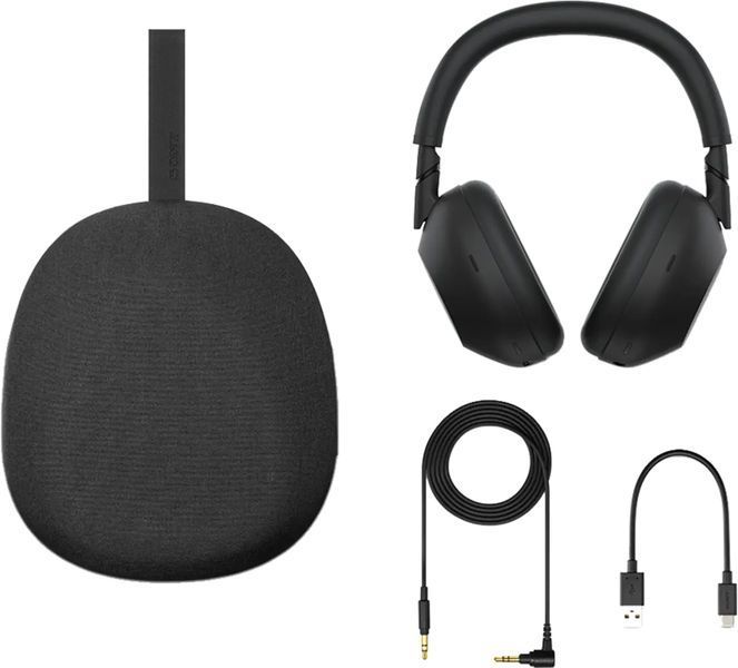 Навушники з мікрофоном Sony WH-1000XM6 Black (WH1000XM6B.CE7) WH1000XM6B.E фото