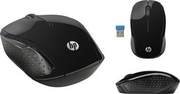 Миша HP 200, WL, чорний X6W31AA фото