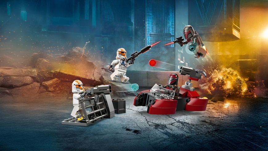Конструктор LEGO Star Wars Бойовий комплект &laquo;Облога Мандалора&raquo; (75449) 75449 фото