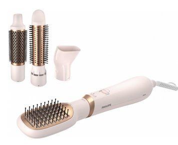 Фен-щітка Philips 3000 Series, 800Вт, 3 режими, кераміка, турмалін, рожевий BHA310/00 фото
