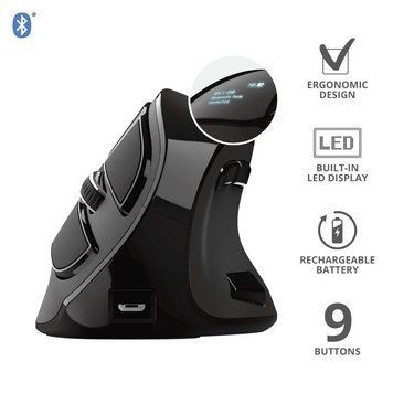Миша Trust Voxx Rechargeable Ergonomic, WL, чорний 23731_TRUST фото