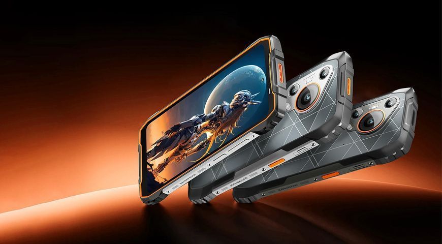 Смартфон Blackview BL7000 5G, 6.78" 8/256ГБ, 2SIM, 7500мА&bull;год, чорний UA (з нічним баченням) 6931548319627 фото