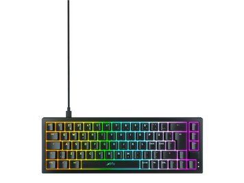 Клавіатура механічна Xtrfy K5 68Key, Kailh Red, USB-A, EN/UA, Hot-swap, RGB, Чорний K5-RGB-CPT-BLACK-R-UKR фото
