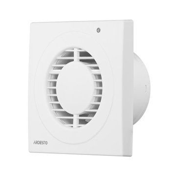 Витяжний вентилятор Ardesto BFO-120W, 20 Вт, 150 м3/г, білий BFO-120W фото