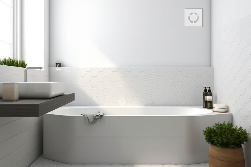 Витяжний вентилятор Ardesto BFO-120W, 20 Вт, 150 м3/г, білий BFO-120W фото