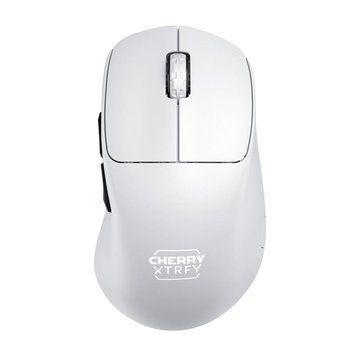 Миша Cherry Xtrfy M64 PRO, 8K, WL/USB-A, RGB, білий CX-M64W-PRO-WHITE фото