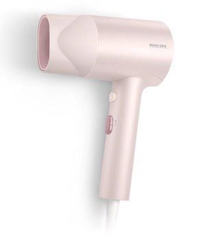 Фен Philips 3000 Series, 1600Вт, 2 режими, іонізація, рожевий BHD321/50 фото