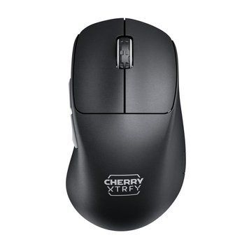 Миша Cherry Xtrfy M64 PRO, 8K, WL/USB-A, RGB, чорний CX-M64W-PRO-BLACK фото