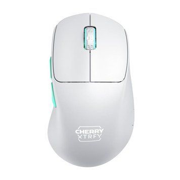 Миша Cherry Xtrfy M64, WL/USB-A, RGB, білий CX-M64W-WHITE фото