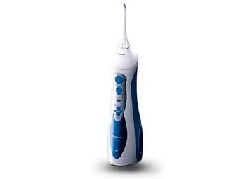 Іригатор Panasonic портативний, чаша 130 мл, Ni-Mh акум. в компл., біло-синій EW1211A321 фото