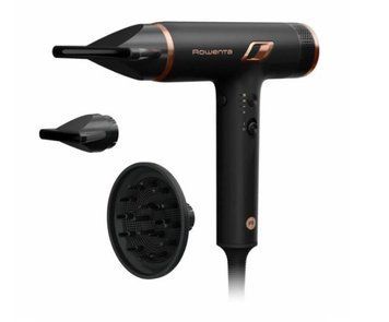 Фен Rowenta T-Shape Maestria Nano, 1700Вт, 3 режими, дифузор, іоніз-я, хол. обдув, чорний HY8310F0 фото