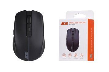 Миша 2E MF270 Rechargeable, White LED, WL, чорний 2E-MF270WBK фото