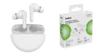 Навушники TWS Belkin Soundform Rhythm True Wireless, білий AUC012BTWH фото