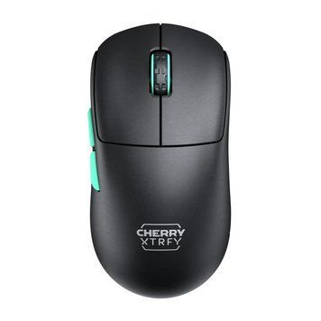 Миша Cherry Xtrfy M68, WL/USB-A, RGB, чорний CX-M68W-BLACK фото