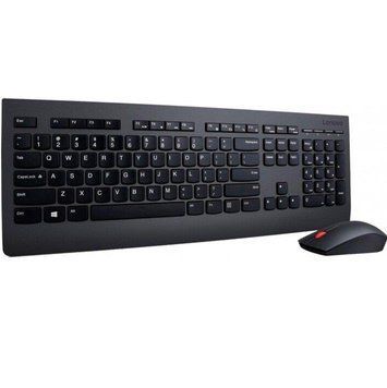 Комплект клавіатура та миша Lenovo Professional WL, EN/UKR/RU, чорний 4X31D64775 фото