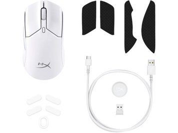 Миша HyperX Pulsefire Haste 2 mini, RGB, USB-A/WL/BT, білий 7D389AA фото