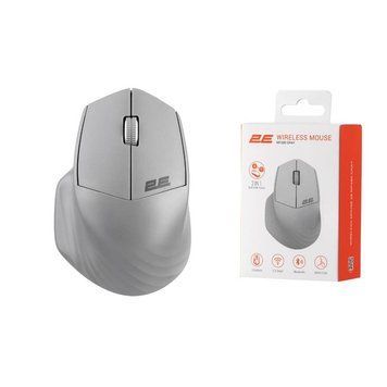 Миша 2E MF280 Silent, WL/BT, сірий 2E-MF280WGR фото