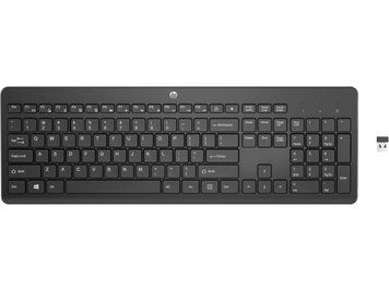 Клавіатура мембранна HP 230, 106key, WL, EN/UK, чорний 3L1E7AA фото