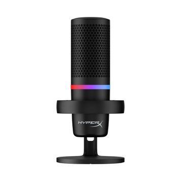 Мікрофон геймінговий HyperX DuoCast, Omni/Bi, USB-A, 2м, NGenuity, RGB, чорний 4P5E2AA фото